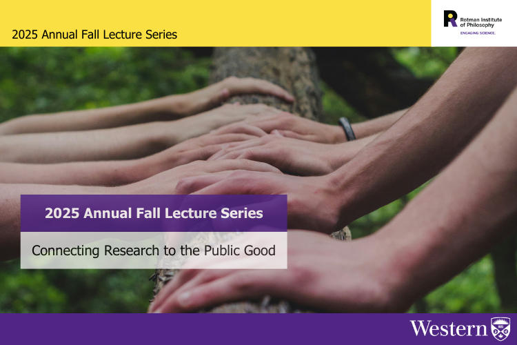Poster - Event: 2025 Annual Fall Lecture Series Title: Connecting Research to the Public Good