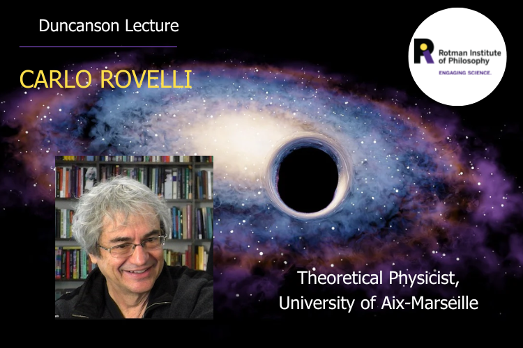 Poster - Speaker: Carlo Rovelli, University of Aix-Marseille Title: Come with Me Inside a Black Hole