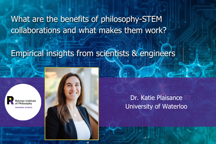 poster - picture of katie plaisance, title and date listed