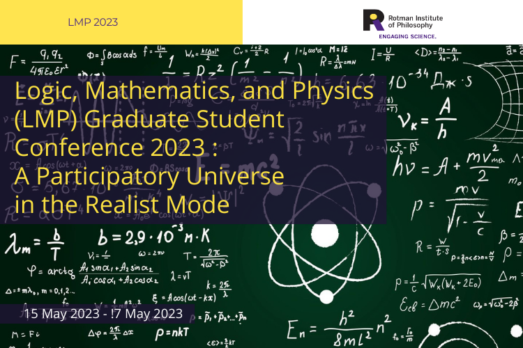 poster -Event: 2023 Annual Logic, Mathematics, and Physics Graduate Student Conference Title: A Participatory Universe in Realist Mode